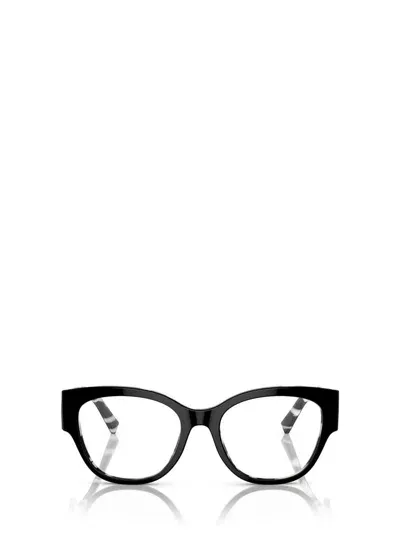 Dolce & Gabbana Eyewear Eyeglasses In Black On Zebra