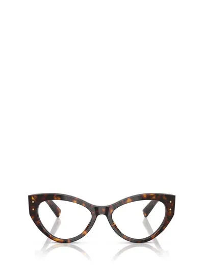 Dolce & Gabbana Eyewear Eyeglasses In Brown