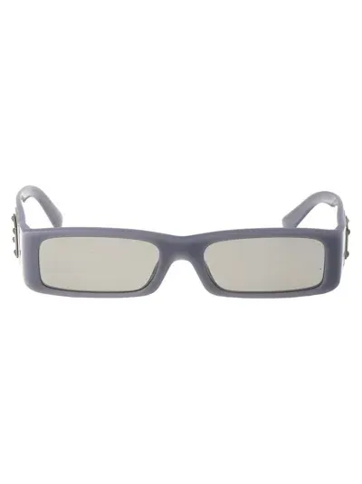 Dolce & Gabbana Eyewear Rectangular Frame Sunglasses In Grey