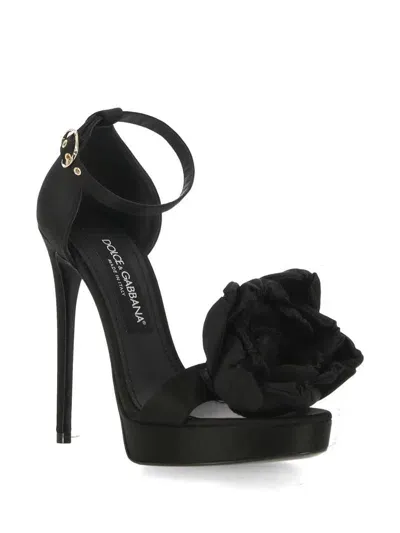 Dolce & Gabbana Sandals In Black