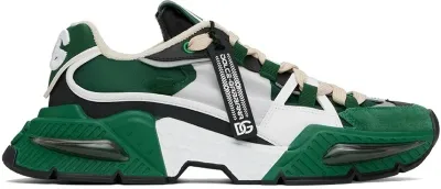 Dolce & Gabbana Green Airmaster Sneakers