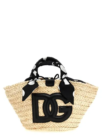 Dolce & Gabbana Kendra Small Shopping Bag In Black