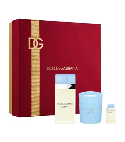 Dolce & Gabbana Light Blue Eau De Toilette Fragrance Gift Set In White