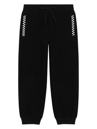 Dolce & Gabbana Kids' Logo-print Jersey Track Pants In Black