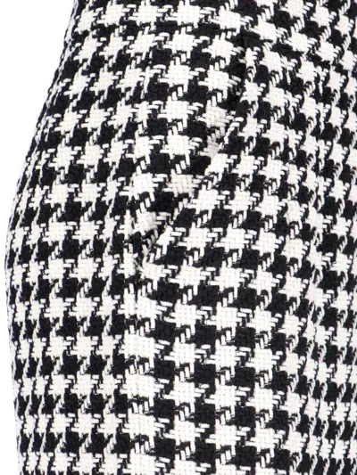 Dolce & Gabbana Macro Pattern Maxi Skirt In Black