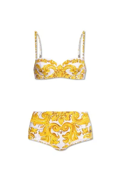 Dolce & Gabbana Majolica In Yellow