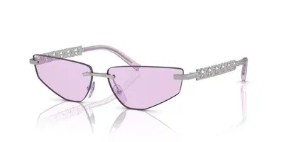 Dolce & Gabbana Dg Essentials Sunglasses In Lilac