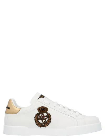 Dolce & Gabbana 'portofino' Sneakers In White