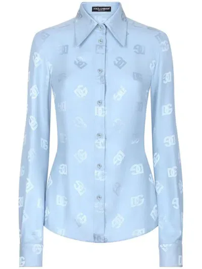 Dolce & Gabbana Shirt In Blue