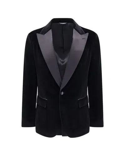 Dolce & Gabbana Sicilia Blazer In Black