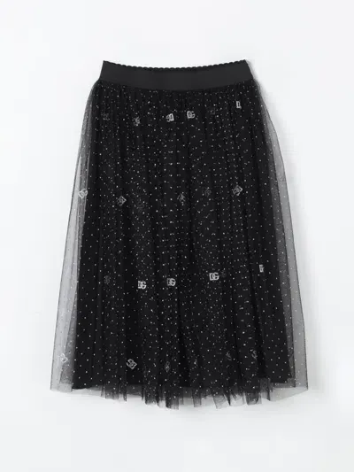 Dolce & Gabbana Skirt  Kids Color Black In Schwarz