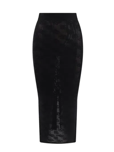 Dolce & Gabbana Skirt In Nero