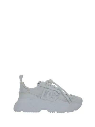 Dolce & Gabbana Sneakers In Bianco