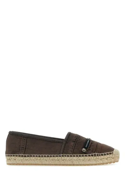 Dolce & Gabbana Sneakers In Brown