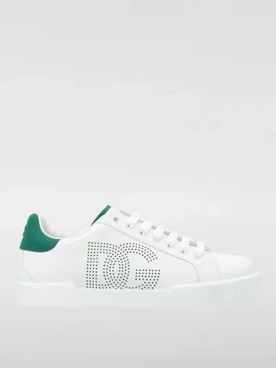 Dolce & Gabbana Sneakers  Men Color Green In Grün