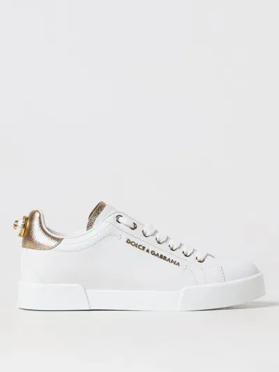 Dolce & Gabbana Sneakers  Woman Color White In 白色