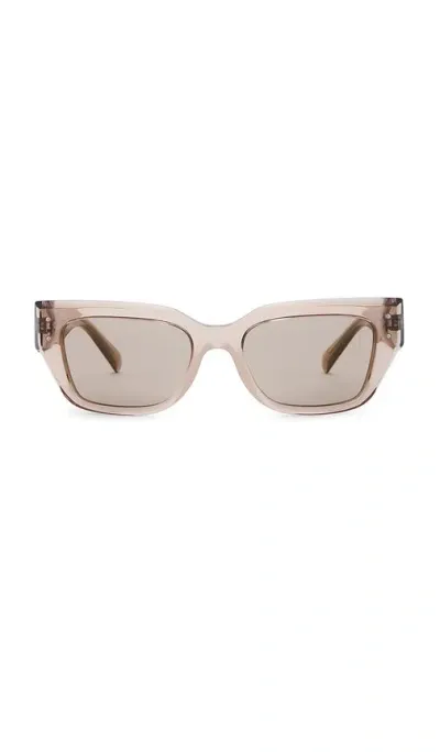 Dolce & Gabbana Square Sunglasses In 灰褐色