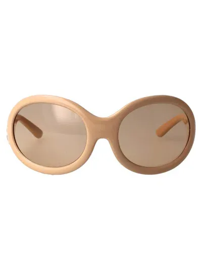 Dolce & Gabbana Oval Sunglasses 0 Dg6201 329273 In 329273 Nude