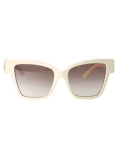 Dolce & Gabbana Sunglasses In 331294 Cream