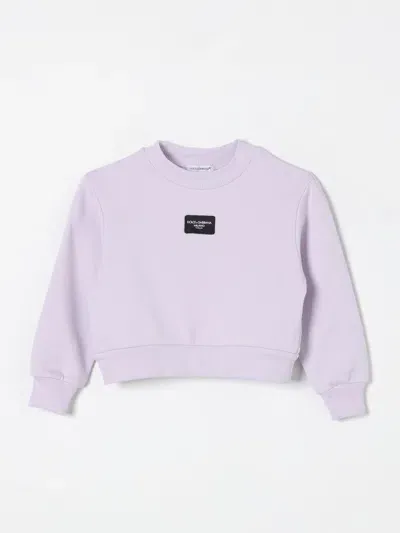 Dolce & Gabbana Sweater  Kids Color Wisteria In 紫藤色