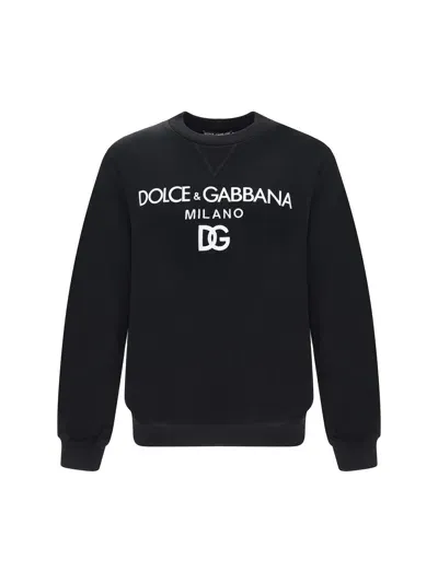 Dolce & Gabbana Sweatshirt In Nero