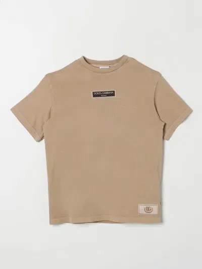 Dolce & Gabbana T-shirt  Kids Color Beige