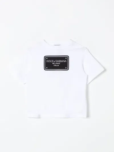 Dolce & Gabbana T-shirt  Kids Color White In Weiss