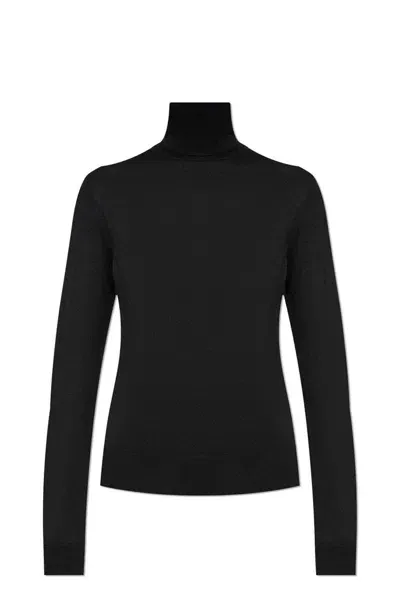 Dolce & Gabbana Roll-neck Jumper In Black