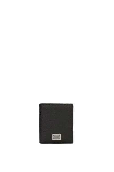 Dolce & Gabbana Wallets In Black