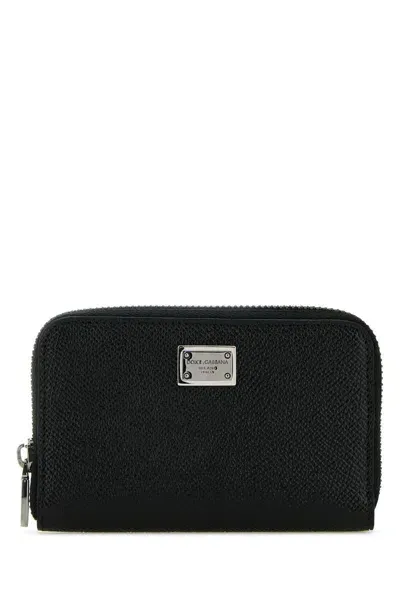 Dolce & Gabbana Wallets In Black