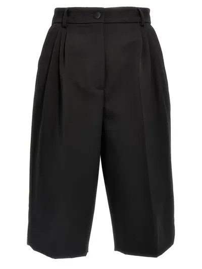 Dolce & Gabbana Wool Trousers In Black