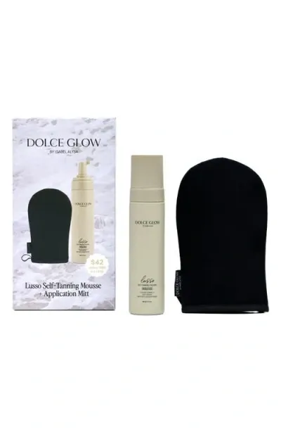 Dolce Glow By Isabel Alysa Dolce Glow Lusso Self-tanning Mousse + Application Mitt Set $60 Value In No Color