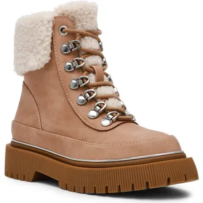 Dolce Vita Dv By  Kids' Chiara Combat Boot In Tan