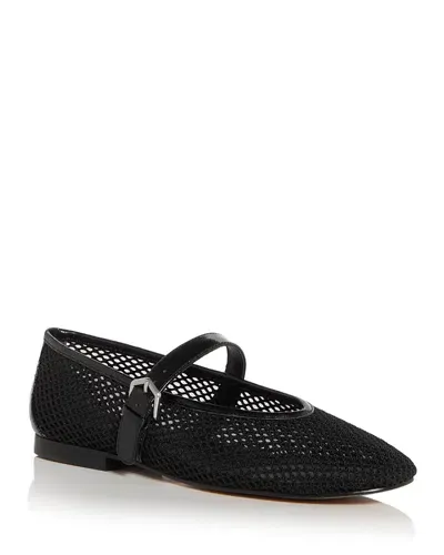 Dolce Vita Women's Roslyn Mary Jane Ballet Flats In Onyx Woven