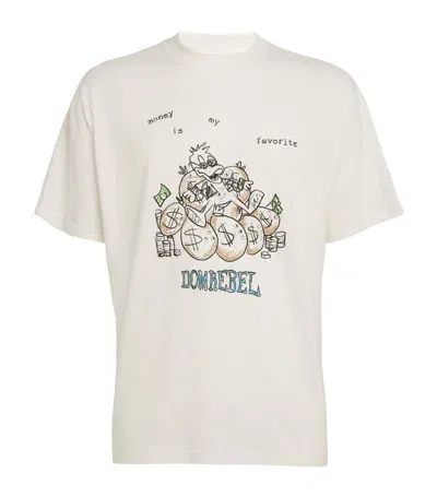 Domrebel Money Is My Favourite T-shirt In Neutrals