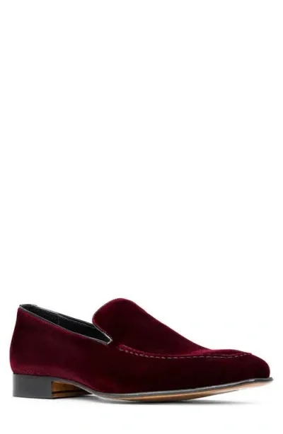 Donald Pliner Jaegar Smoking Loafer In Bordeaux