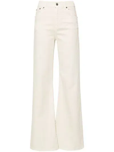 Dondup Amber Trousers In Beige