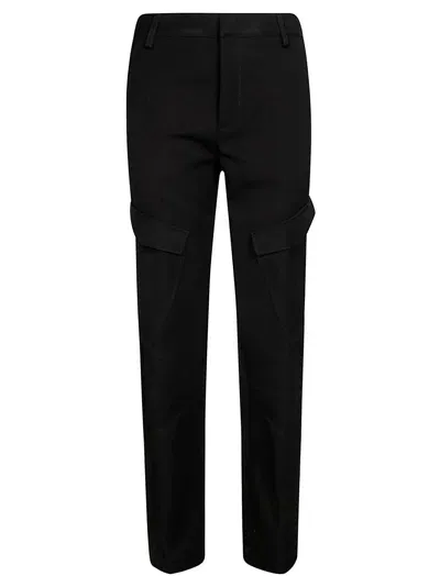 Dondup Camila Pantalone Cargo In Black