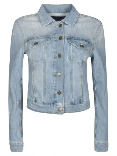 Dondup Denim Buttoned Jacket In 800