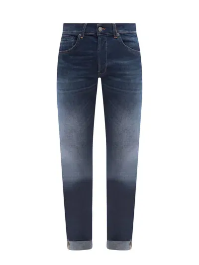 Dondup Low Rise Skinny Jeans In Blue