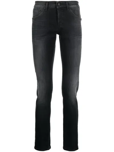 Dondup Mid-rise Jeans In Black