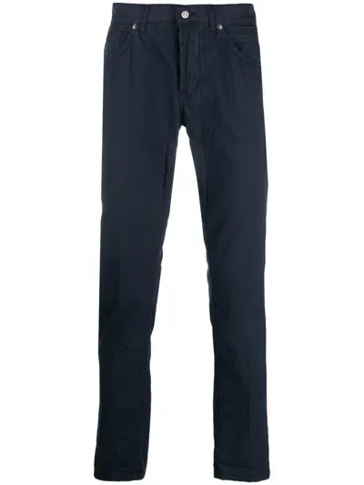 Dondup Mid-rise Straight-leg Jeans In Blue