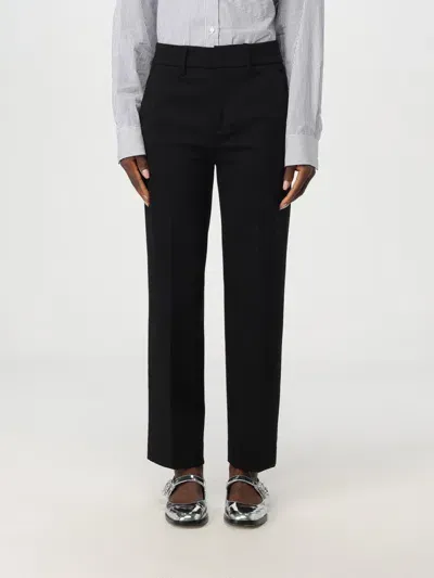 Dondup Pants  Woman Color Black In Schwarz