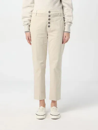 Dondup Pants  Woman Color Cream