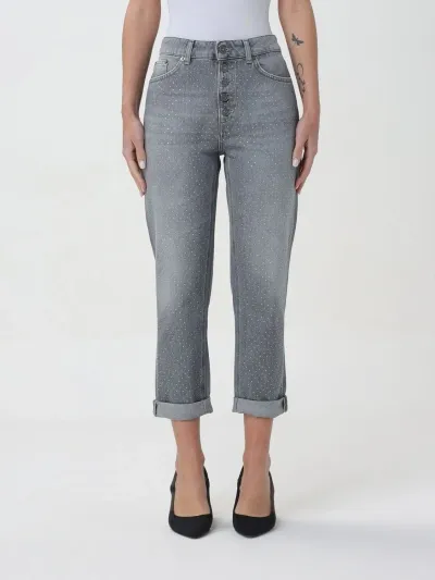 Dondup Trousers  Woman In Grey