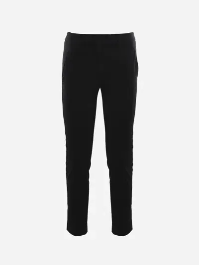 Dondup Skinny Trousers In Cotton  In Black