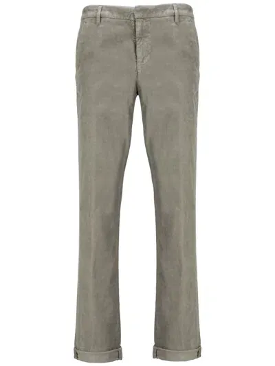 Dondup Trousers In Grey