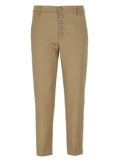 Dondup Trousers Brown