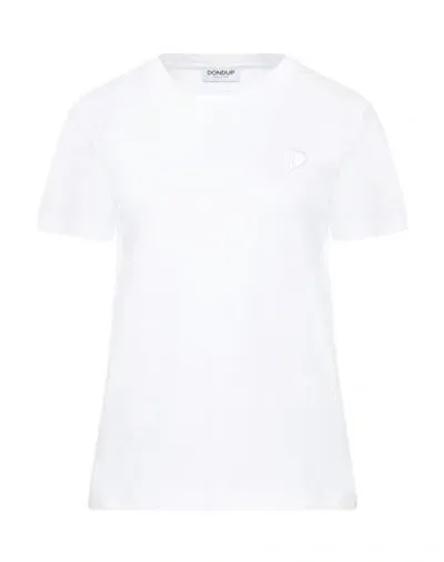 Dondup Cotton T-shirt In White