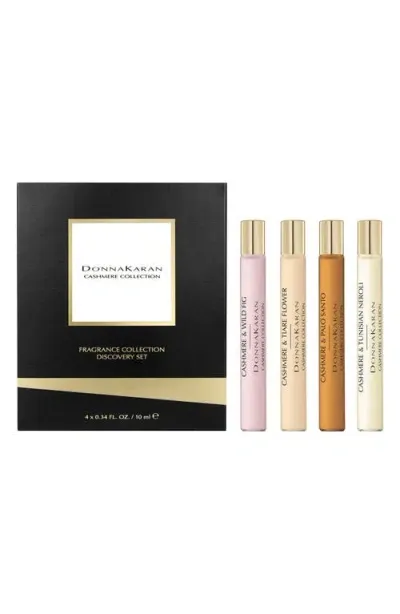 Donna Karan Cashmere Collection Fragrance Discovery Set (limited Edition) $128 Value In No Color